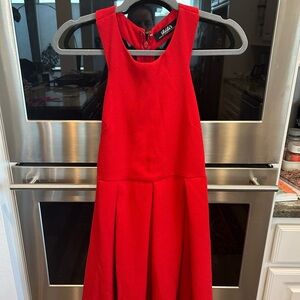 Lulu's Elegant Red Midi Dress, size L, GUC